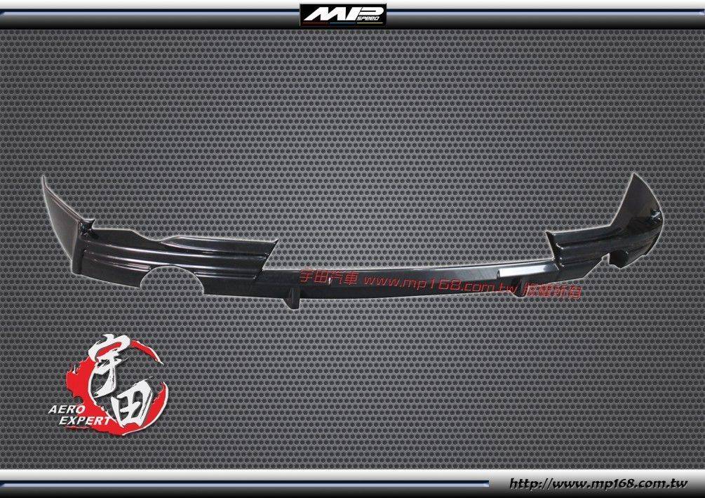 2013-2014 Mazda 3 馬自達 3 5D K款後下巴-雙管 2013-2014 Mazda 3 馬自達 3 5D K款後下巴-雙管