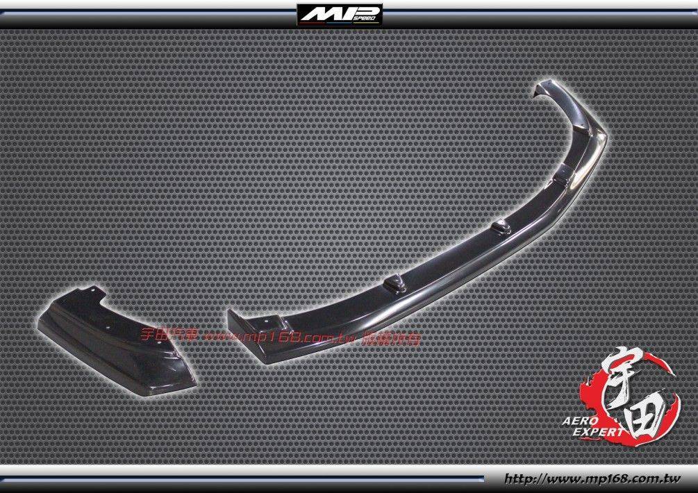 2010-2014 Mazda 3 馬自達 3 4D MP款後下兩片式定風翼<br>-單管 2010-2014 Mazda 3 馬自達 3 4D MP款後下兩片式定風翼<br>-單管