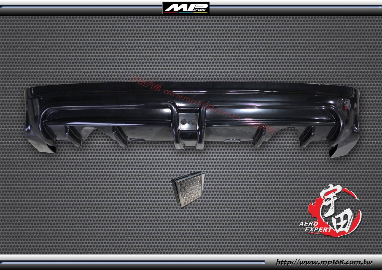 2012-2015 HONDA CIVIC 本田 CIVIC RR款後中包-雙管+LED