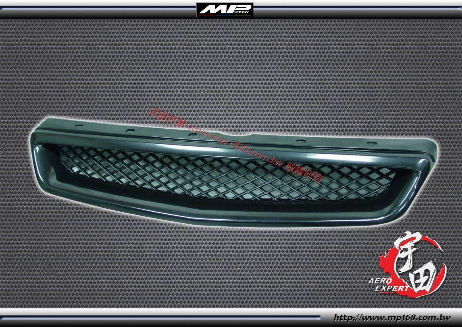 99 -00 CIVIC K8 EK 2/3/4門 <br>TR款 塑膠網水箱罩 99 -00 CIVIC K8 EK 2/3/4門 <br>TR款 塑膠網水箱罩