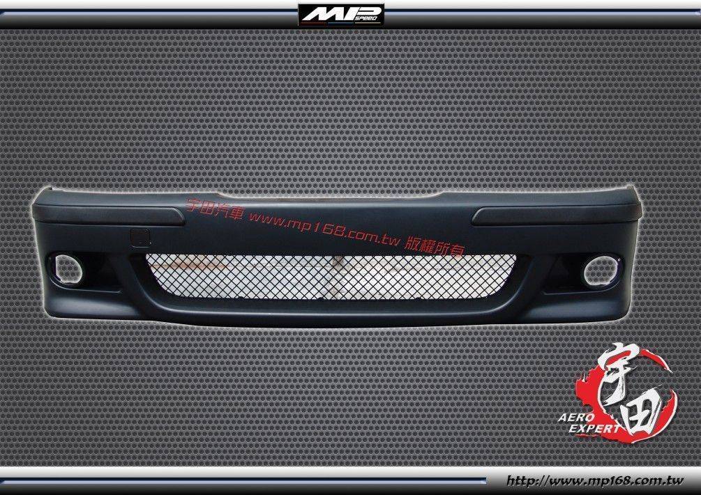 BMW 寶馬 E39  M5前保桿含塑膠網+護條+霧燈蓋