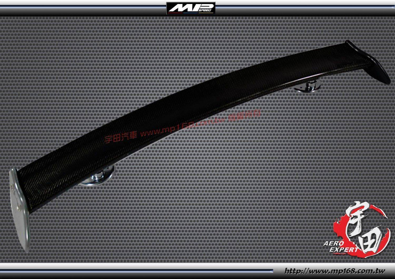 E46 2/4Dr AC尾翼 CARBON(雙面)(鋁合金腳架) E46 2/4Dr AC尾翼 CARBON(雙面)(鋁合金腳架)