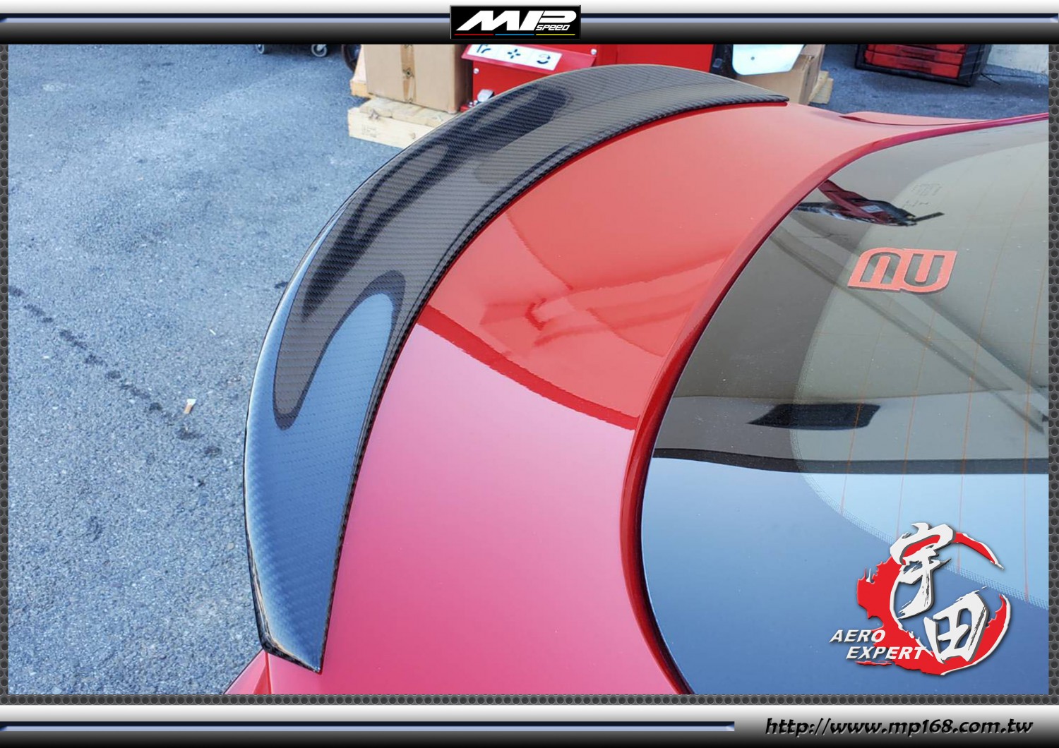 2019-2021 TOYOTA 豐田 SUPRA ZR款尾翼CARBON