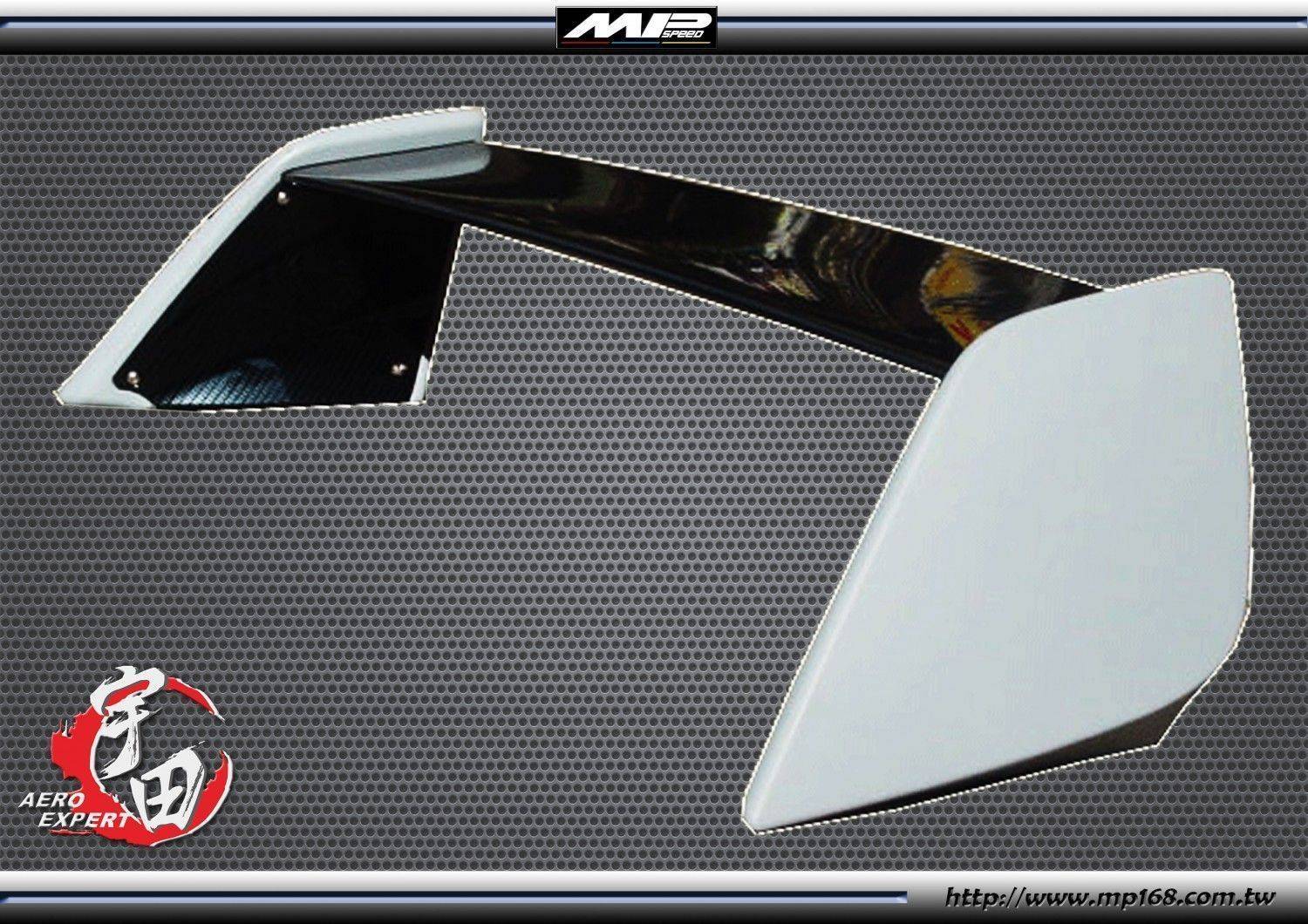 2003-2007 MITSUBISHI 三菱 VIRAGE EVO-8尾翼(5P)素FRP