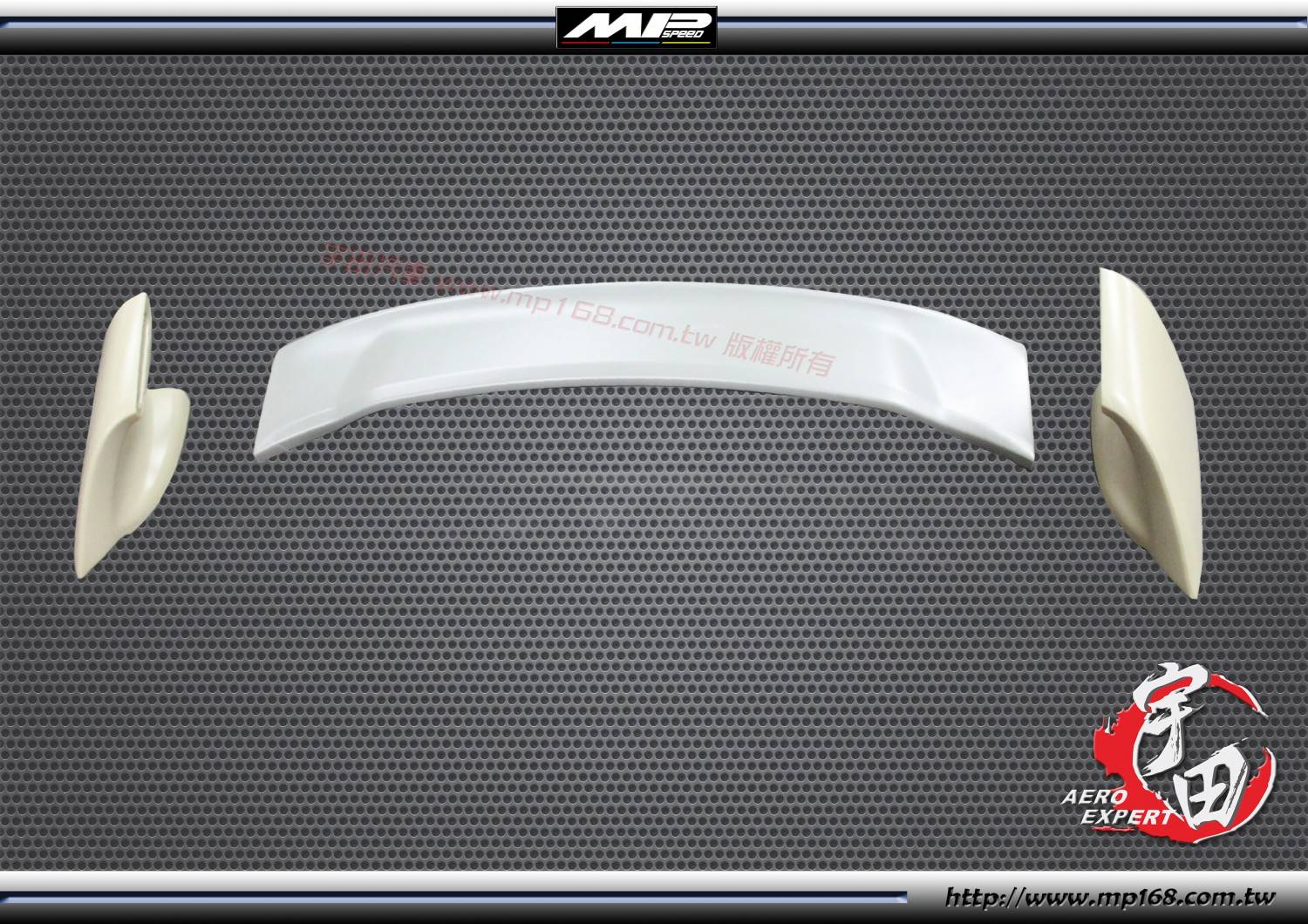 2012-2015 HONDA CIVIC 本田 CIVIC RR Style 尾翼 (3片式)