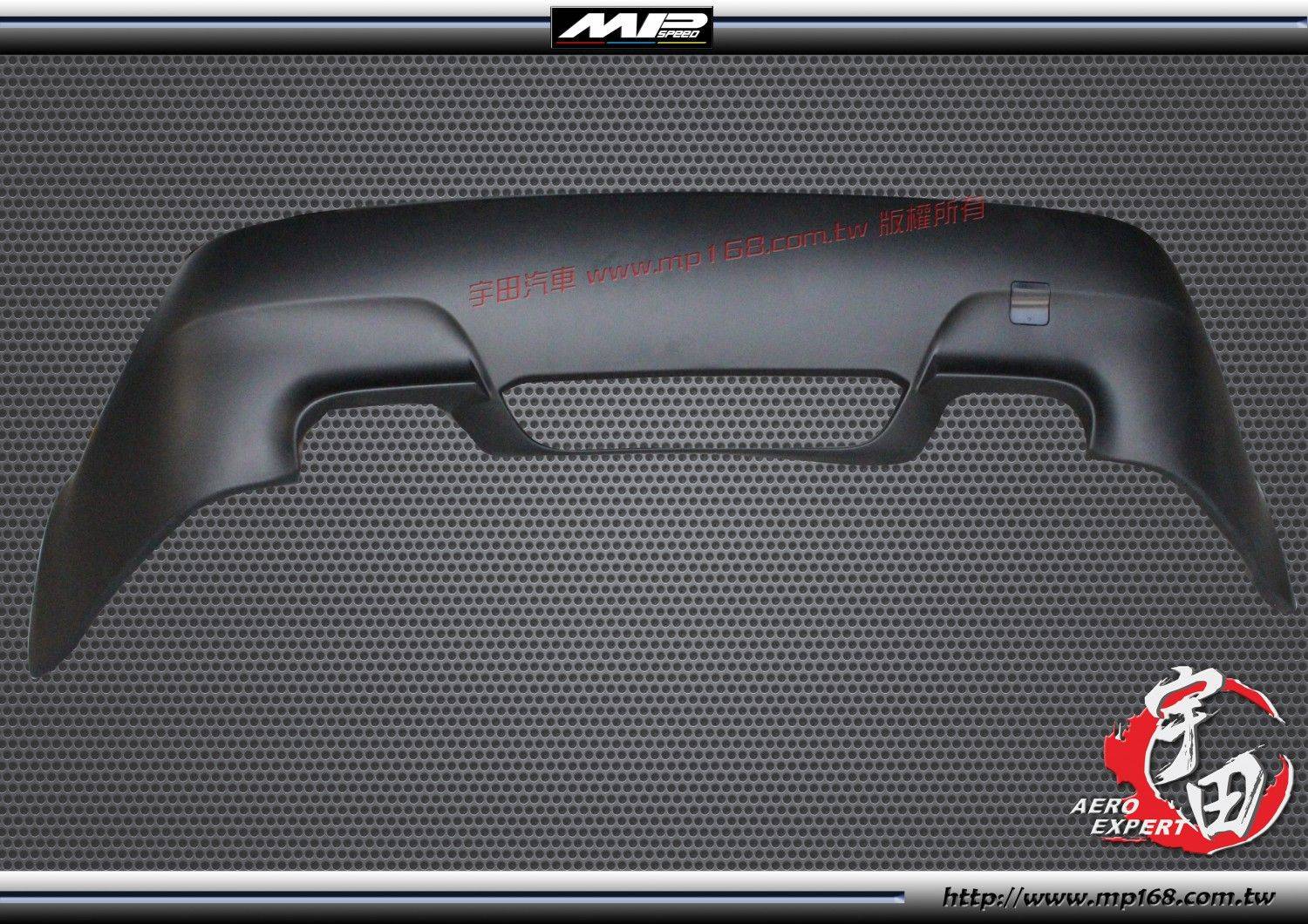 BMW 寶馬  04-09 E60 M5後保(無雷打孔)雙出