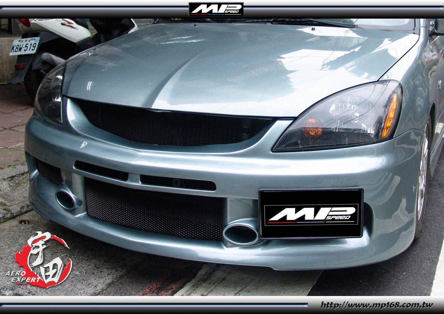 2003-2007 MITSUBISHI 三菱 VIRAGE EVO-9前保桿 FRP