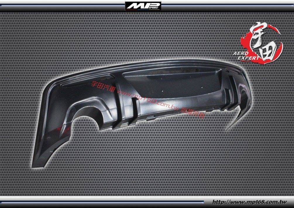 2013-2014 Mazda 3 馬自達 3 4D MP款後飾板-雙出 AC紋路 2013-2014 Mazda 3 馬自達 3 4D MP款後飾板-雙出 AC紋路