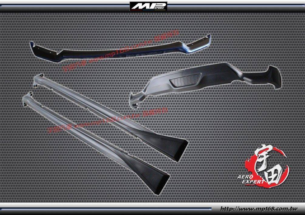 2014-2016 HONDA FIT 本田 FIT LG/RS  M0 款 前下巴+後下巴+側裙 一台份優惠價