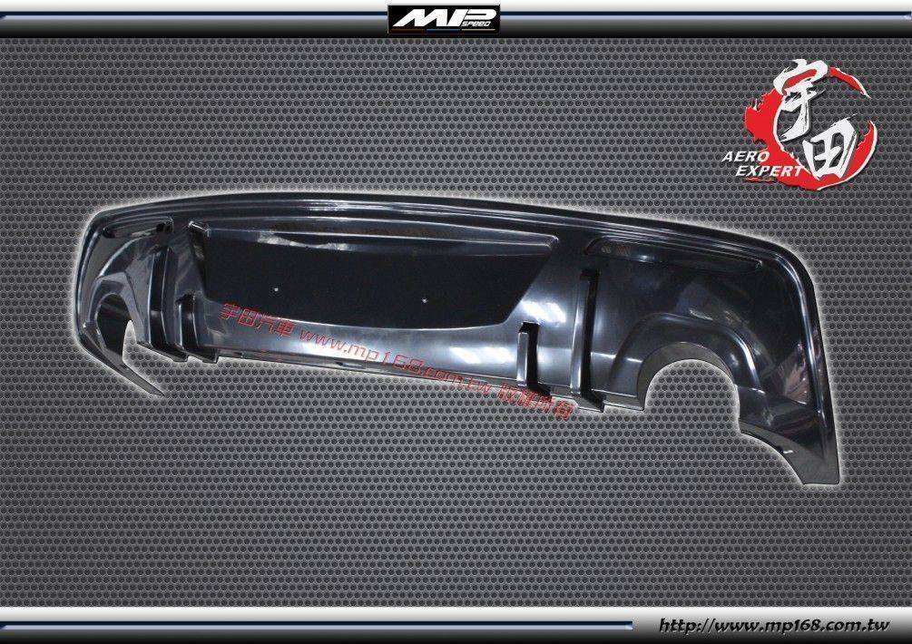 2013-2014 Mazda 3 馬自達 3 4D MP款後飾板-雙出 2013-2014 Mazda 3 馬自達 3 4D MP款後飾板-雙出