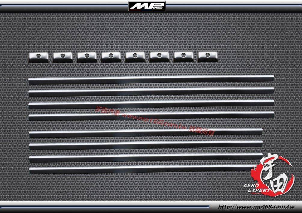 2011-2020 TOYOTA 豐田 SIENNA SE/LE 座椅軌道飾條-銀髮絲