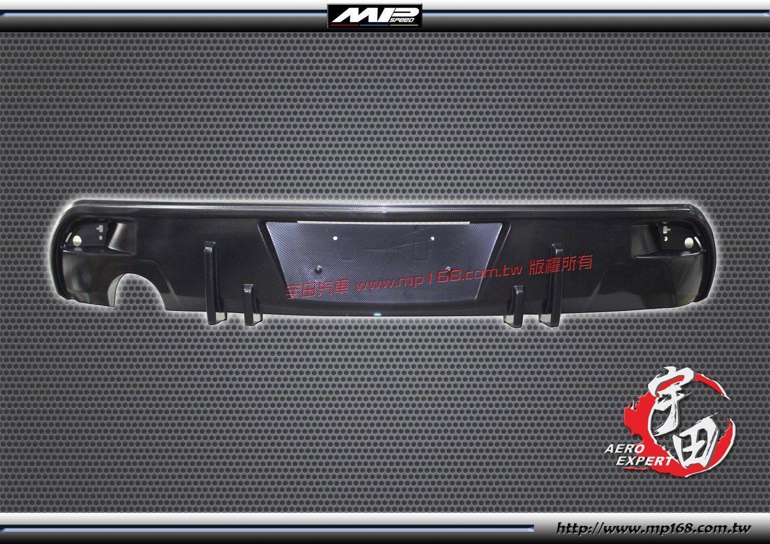 2013-2014 Mazda 3 馬自達 3 5D MP后飾板-單管 AC 2013-2014 Mazda 3 馬自達 3 5D MP后飾板-單管 AC