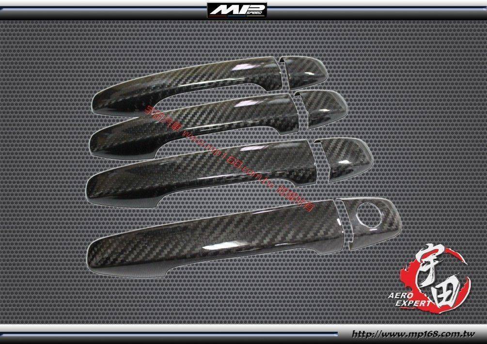 2011-2020 TOYOTA 豐田 SIENNA 把手蓋-熱壓Carbon(8PCS) 無洞