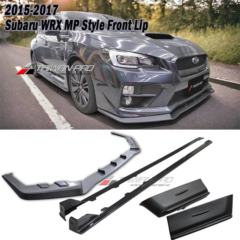 2014-2017 Subaru WRX MP款前下巴+ST側裙+MP後下巴 ABS 2014-2017 Subaru WRX MP款前下巴+ST側裙+MP後下巴 ABS