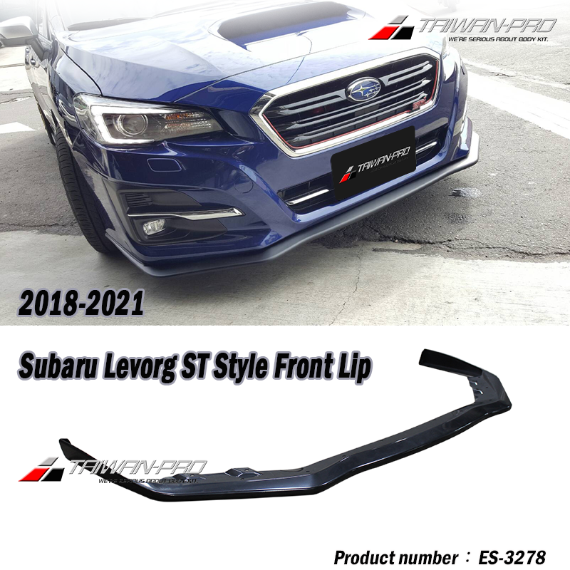 2018-2021 Subaru Levorg ST款前下巴定風翼-ABS 2018-2021 Subaru Levorg ST款前下巴定風翼-ABS