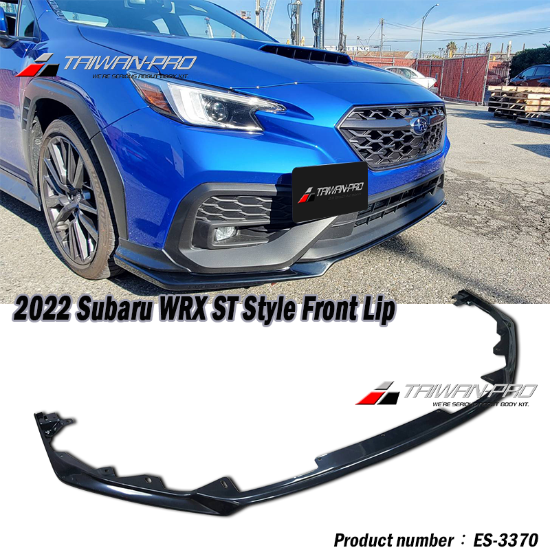 2022 Subaru WRX 4D ST款前下巴定風翼ABS 2022 Subaru WRX 4D ST款前下巴定風翼ABS