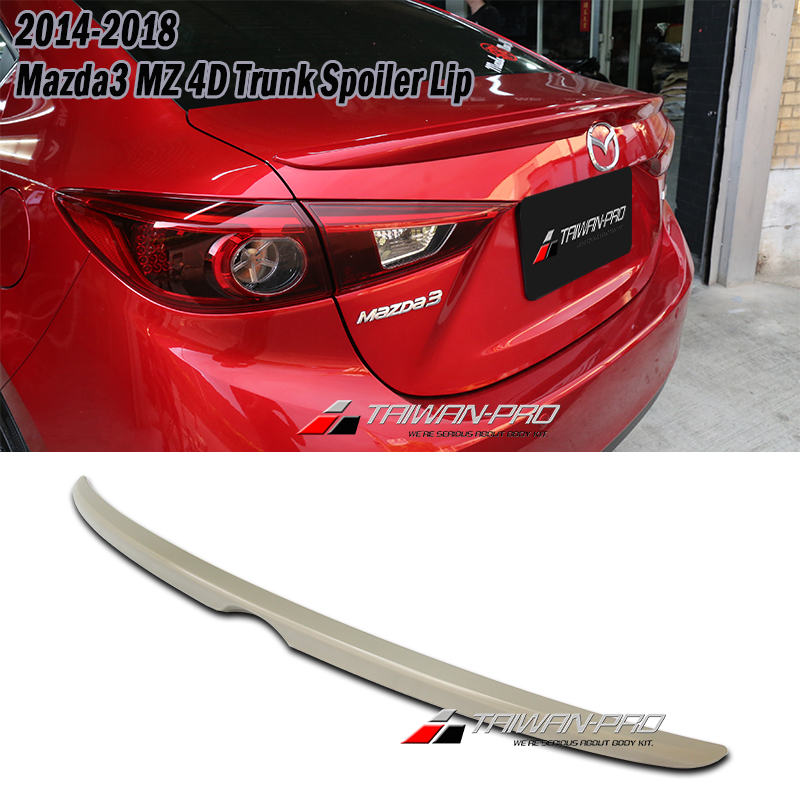 2015-2018 Mazda 3 馬自達 3 4門  MZ款壓尾翼