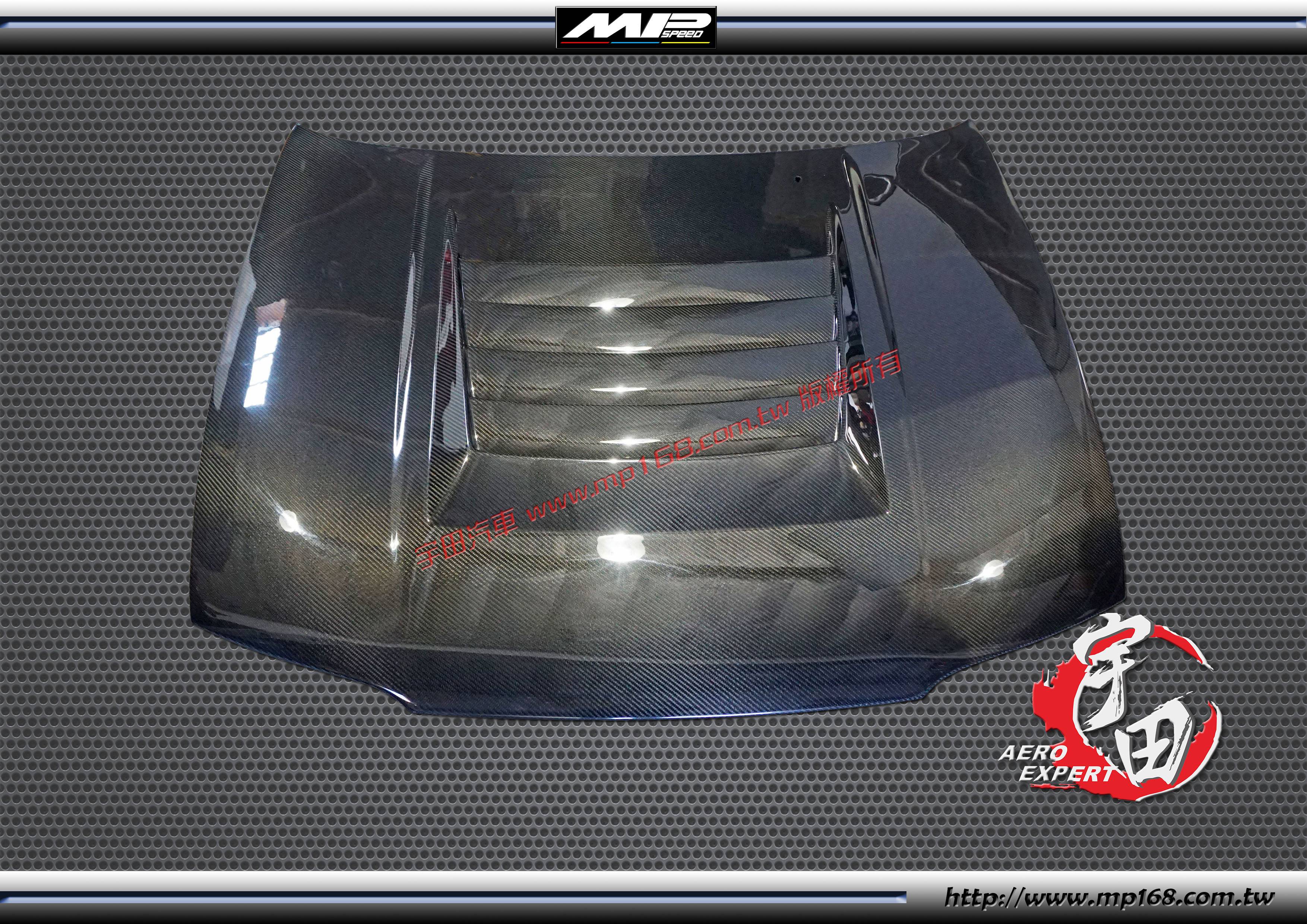 1995-1998 NISSAN GTR R33 Z-TUNE款引擎蓋 碳纖維卡夢 Carbon Fiber