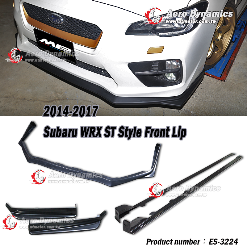 2014-2021 Subaru WRX ST款 前+側+後 ABS 2014-2021 Subaru WRX ST款 前+側+後 ABS