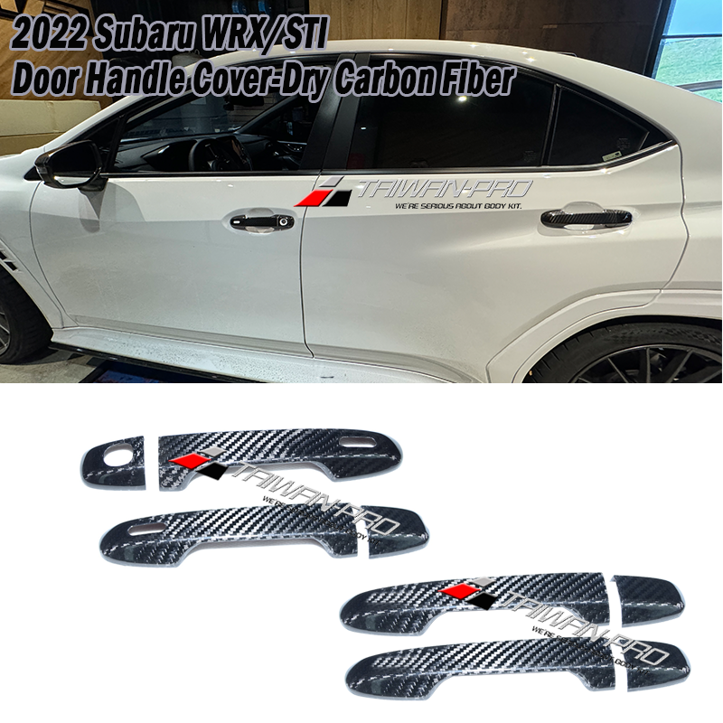 2022 Subaru WRX 4D / WRX WAGON 5D 把手蓋 (8PCS) 碳纖維熱壓卡夢 Dry Carbon 2022 Subaru WRX 4D / WRX WAGON 5D 把手蓋 (8PCS) 碳纖維熱壓卡夢 Dry Carbon
